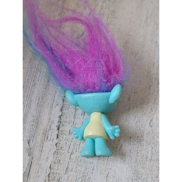 Dwa 2015 trolls mini girl purple blue doll toy figure - Picture 4 of 5